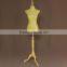 Adjustable wood grain stainding female upper body for shop sale