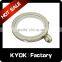 KYOK Round Drapery Curtain Rings Sets Wholesale,Home Decoration Thickness 0.6MM Contemporary Curtain Rings