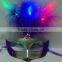 sliver party mask female fancy party mask light up led party mask