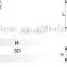 Quality furniture sofa plastic leg,sofa fittings leg KSL8843-1