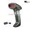 1D CCD type handheld scanner wireless(433MHz) barcode scanner