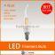 4 Watt Filament LED Candelabra Bulb E12 Base Flame Tip