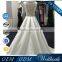 Hot Sale Senior Hand-made Gorgeous White Wedding Dress