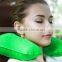 Flocking PVC inflatable travel U shape neck pillow                        
                                                Quality Choice