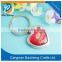 2016 promotion gift metal key chain with heart shapes in red color maker in cheap price and quick delivery for your company logo
