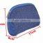 Cheap Dark Blue Polyester Quilted Pouch Style Small Cosmetic Bag with Zipper Distributor