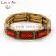 adjustable crystal bracelet with elastic thread inside