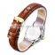 2015 WEIDE Leather Strap Gold Watch Women Dress Watches