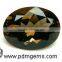 Smoky Quartz Faceted Oval Semi Precious Color Gemstone