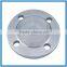 CNC machined metal flange part