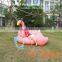 Different Animal Shape Adult 1.9m Pink Flamingo Water Toys