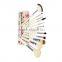 12Pcs Private Label Makeup Brush Set With Cosmetic Bag