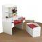 wooden grain melmained MDF cheap Modern large simple Modern used dressing table
