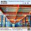 Warehouse Mezzanine Floor for fabric with forklift picking