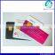 High quality blank pvc contact ic card SLE5542 with Hico magnetic stripe