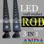 Super bright one meter length outdoor indoor IP65 RGB 3IN1 LED wall washer for Qatar Market
