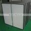 H13 Hepa Filter/Mini-Pleat Panel Air Filter for air filtration equipment