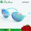 2016 latest new design good quality fashion beautiful girl sunglasses with mirror coating