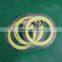 customsized size el light tape cut into circle shape with edge