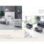 Office/home Furniture Design Office Sofa Brown Leather Sofa 1+1+3 Set S810