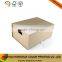 Custom brown kraft paper boxes folding packaging paper box