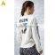 Custom OEM Dry Fit Female Gym Fitness Hoodies For women