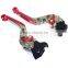 Motorcycle accessories China adjustable folding and extendable brake lever for 1098 / S / Tricolor