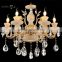 European style large hotel modern crystal chandelier from China new product interior decoration lighting european chandelier