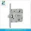 round square steel forend magnetic latch deadbolt 60mm backset wood mortise door lock body