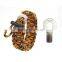 The friendly Swede adjustable paracord bracelet with fire starter and sharp eye knife