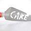 Latest design TPR handle Hot sales in Amazon cake server turner spatula