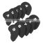 Black 10 pcs Golf Club Iron Putter Head Cover HeadCovers Protect set Neoprene