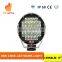 hot sale 9inch 96w red/black shape 12v led work driving light for offroad, suv, atv