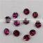 NATURAL RHODOLITE GARNET CUT FACETED GOOD COLOR & QUALITY 6 MM ROUND LOT