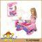 Doll plastic baby racking bed set for kids have fun