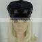 Grey police officer hat uniform cap party service caps