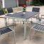 ZT-1106CT aluminum polywood dining set furniture