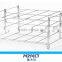 3 tiers wire oven roast rack folding bakary shelf