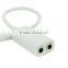 3.5mm male to 2 female headphone splitter audio cable