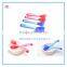 Factory wholesale Food grade soft Kids & Children silicone baby spoon fork, silicone spoon fork with soft head 100% protect baby