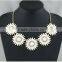 Fashion Multicolor Flower Vintage Choker Collar Pendant Statement Necklace Women Fashion Necklaces for Women 2014