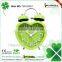 Fluorescence color 3D Numbers table alarm clocks heart shaped