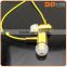 hot new products 3.5mm jack glowing earbuds fluorescence earphone