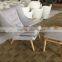 Replica Hans J. Wegner Teddy Papa Bear Chair with ottoman