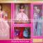 Doll oem manufacturer 11.5 inch doll with princess dress wardrobe Beautiful doll for girls