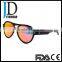 fashion design gold polarized japanese carbon fiber sunglasses