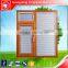 Guangdong aluminium extruded casement window with louver