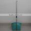 Horse manure scoop with adjustable handle