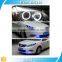 Headlight RGB COB Halo Ring MultiColor Colourful LED Angel Eyes