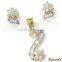 Diamond Gold Pendant Sets, Stylish Diamond Pendant Set, Diamond Jewelry